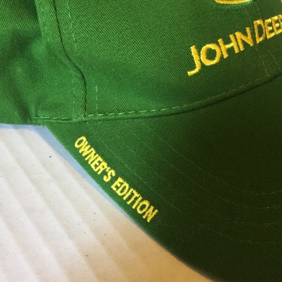 John Deere Owners Edition Hat Green Yellow - Picture 4 of 8